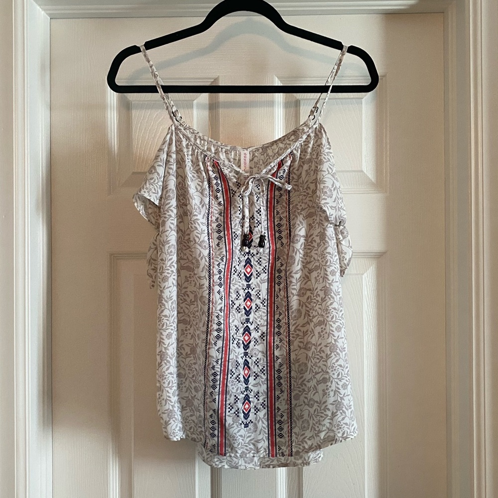 Cold Shoulder Blouse